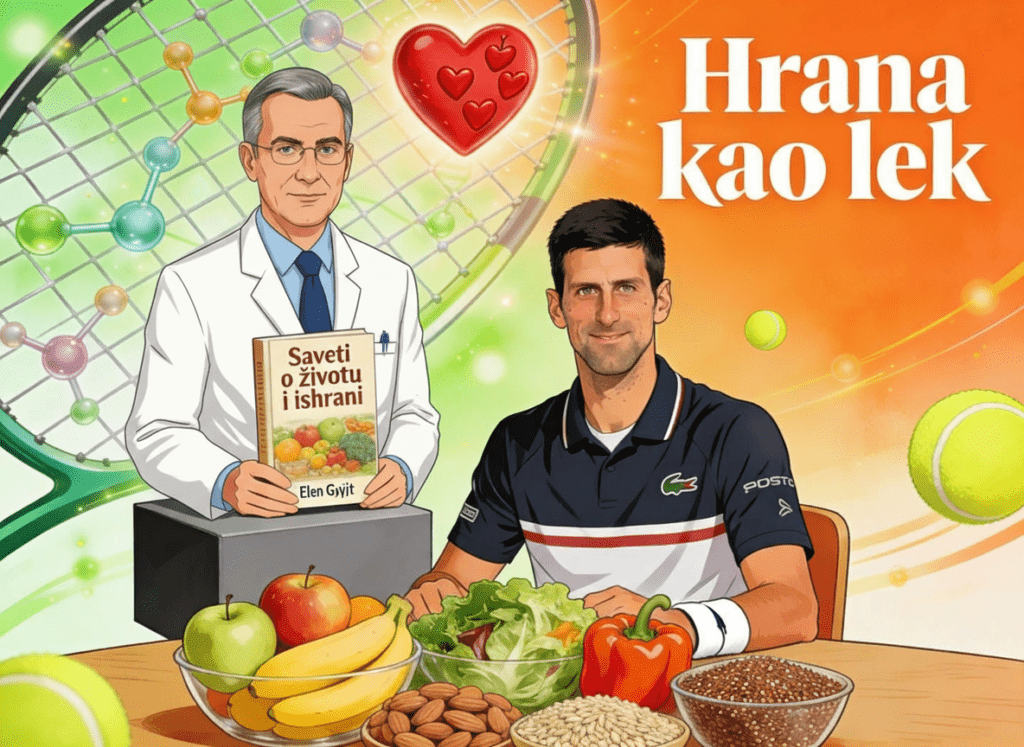 Hrana kao lek – Novak Đoković i prof dr Dragan Ivanov